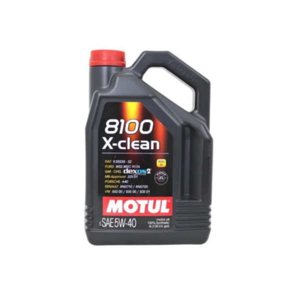Motul 8100 X-Clean 5W-40 5 L