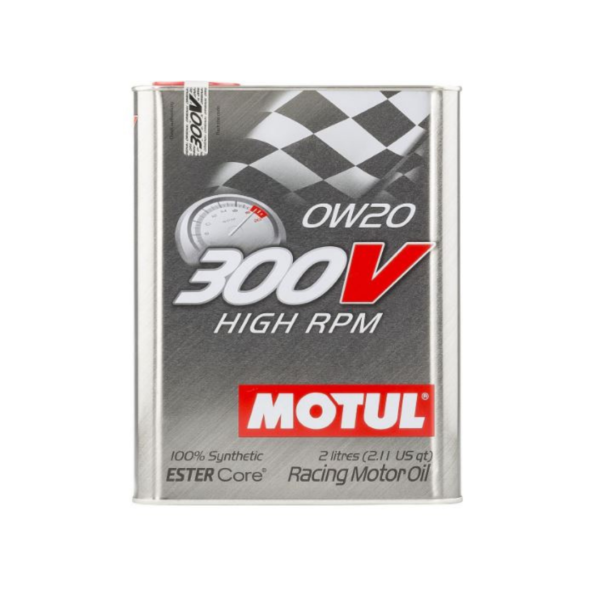 MOTUL 300V HIGH RPM 0W-20 2L