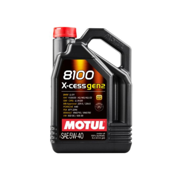 MOTUL 8100 X-CESS GEN2 5W-40 5L